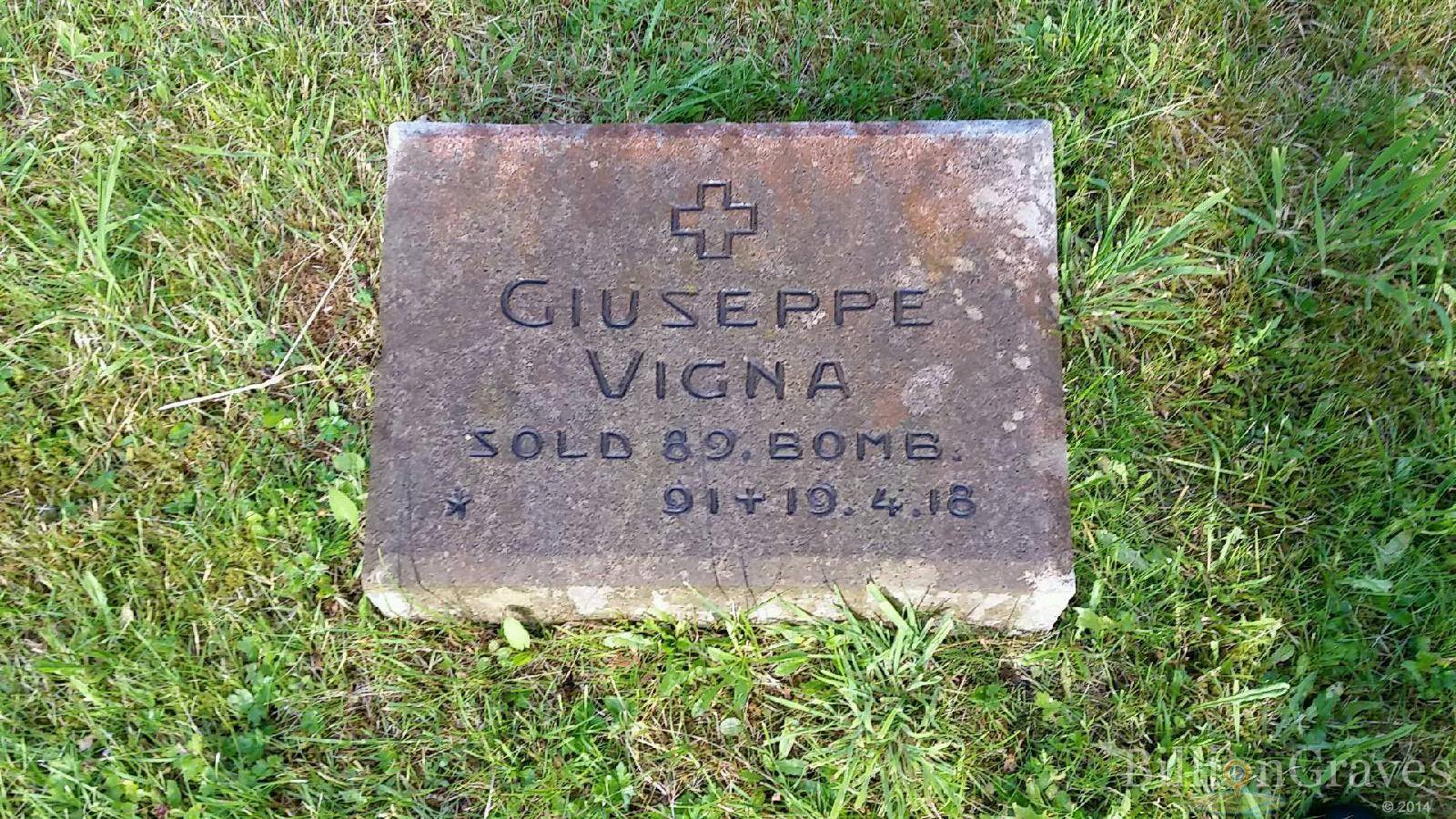 Tomba di Giuseppe Vigna