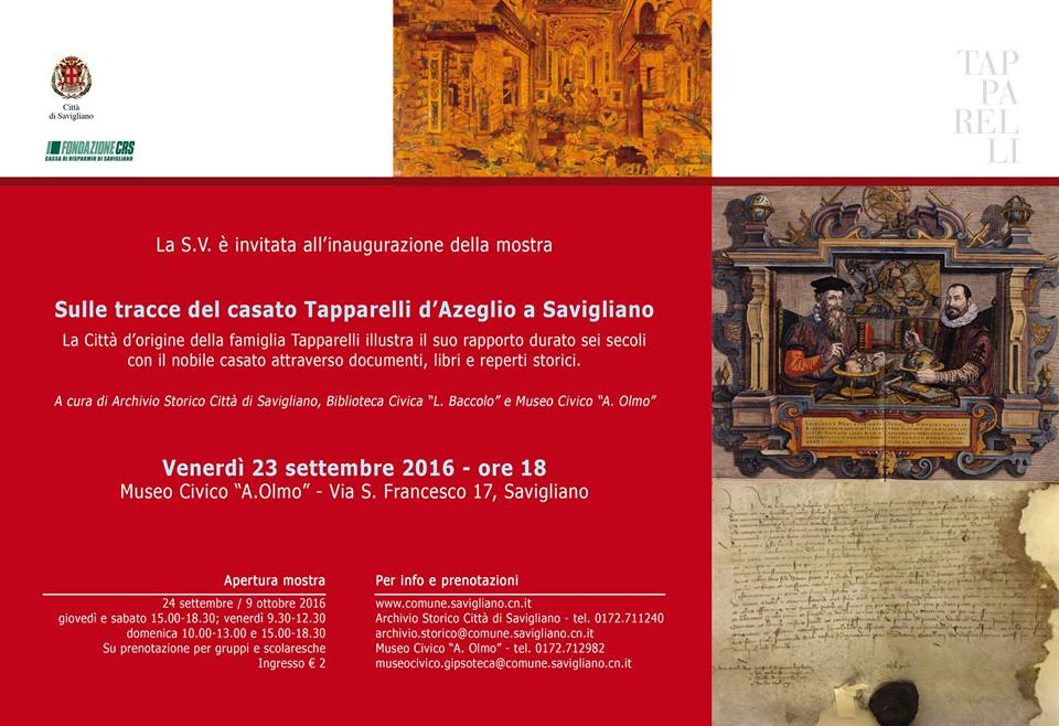 Inaugurazione mostra Tapparelli