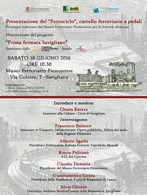 presentazione progetto Prima Fermata Savigliano