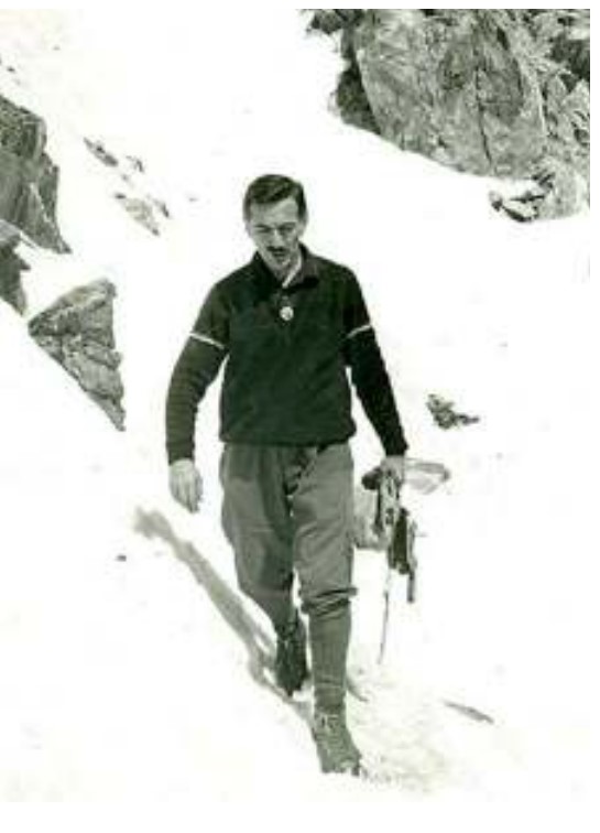Lino Andreotti, albergatore della Gran Baita di Savigliano, alpinista e sindaco negli anni Settanta
