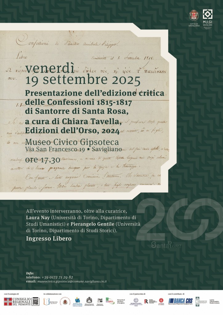 PRESENTAZIONE CONFESSIONI