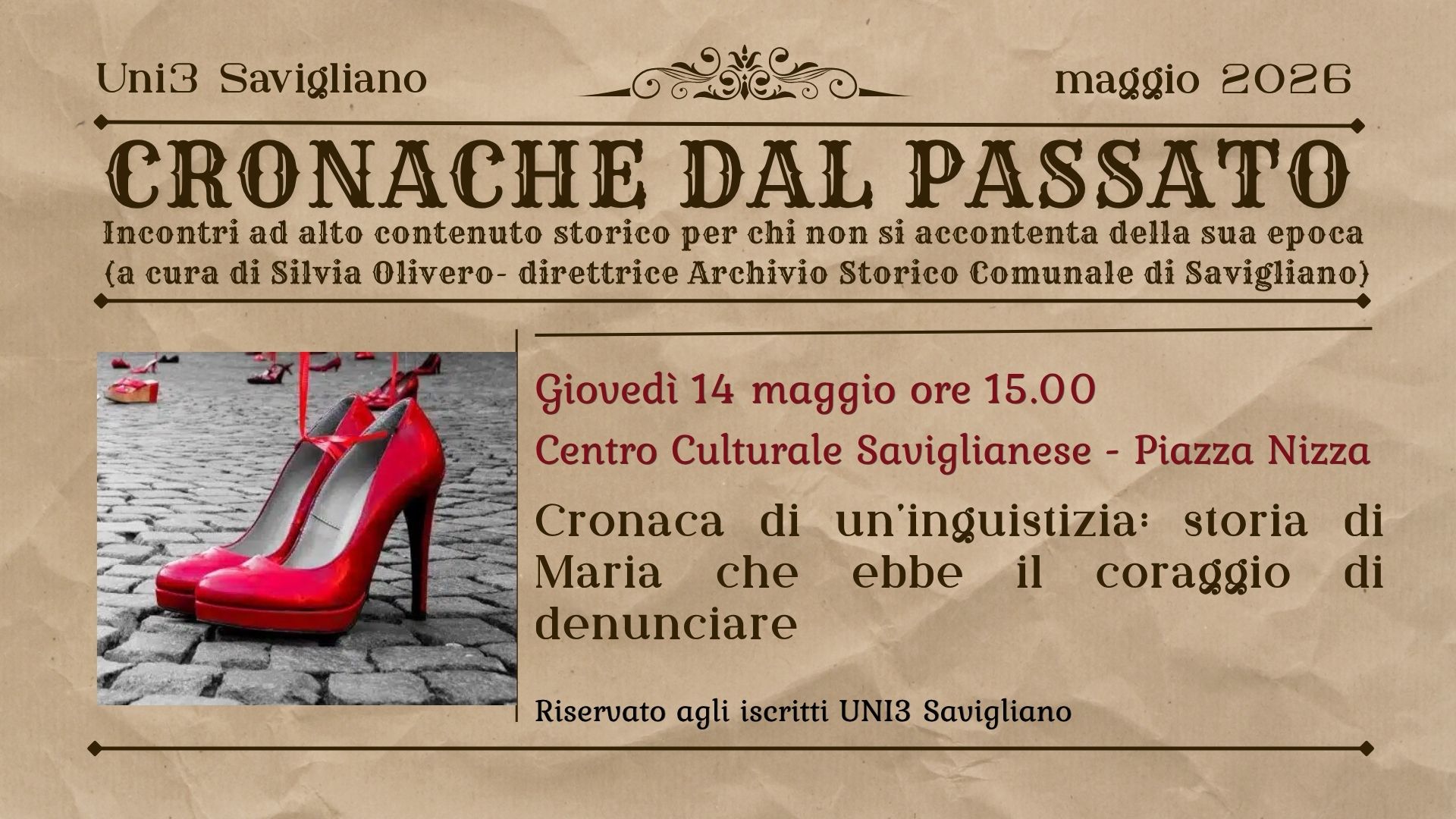 Cronaca di un'ingiustizia